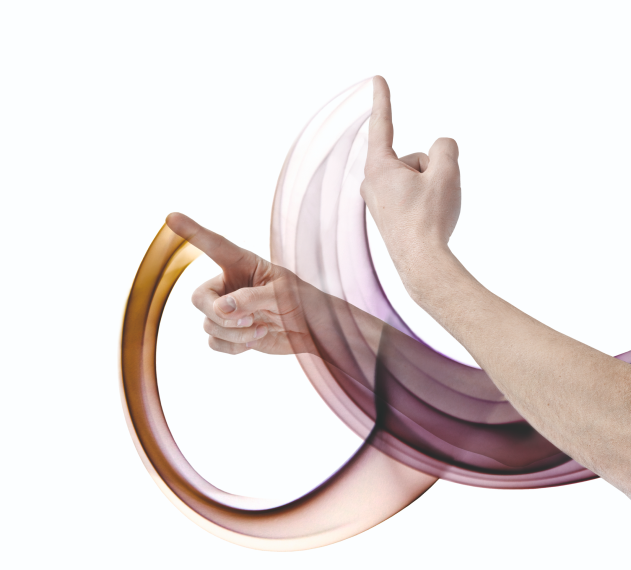 footer hand flip image